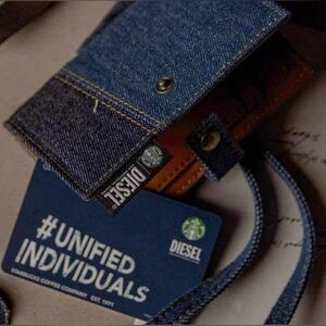 DIESEL x STARBUCKS Denim Card Case 2020 Japan Exclusive